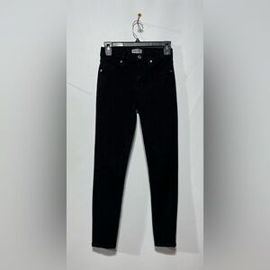 AGOLDE Filter Free Black Skinny Jeans Women’s Size 24 Length 27”‎